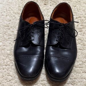 Allen Edmonds Classic Black Oxford Shoes